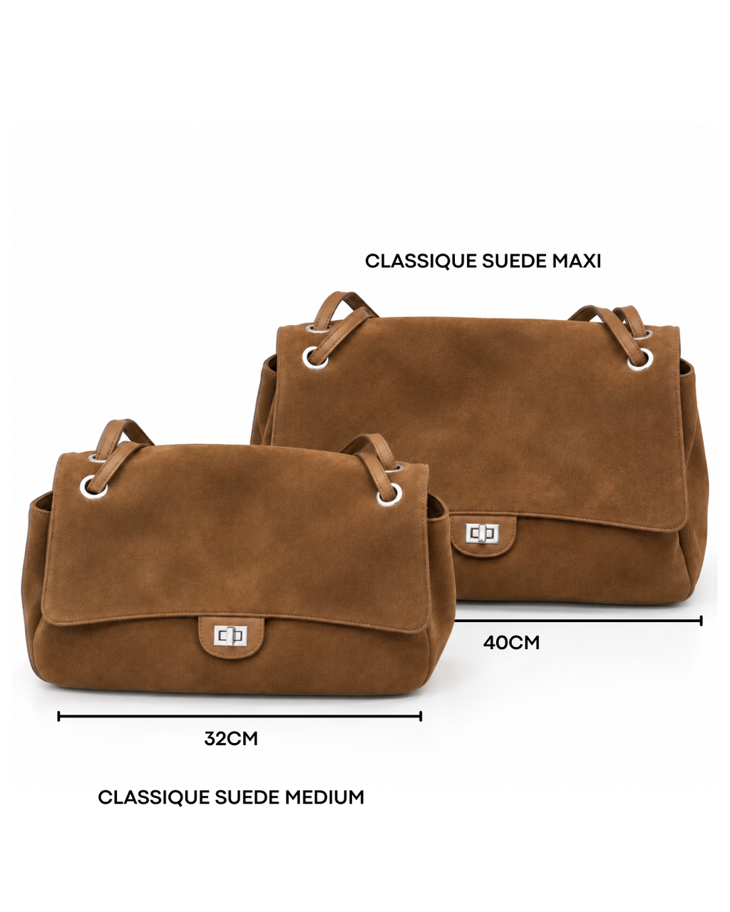 Le Classique Suède Maxi – Cannelle